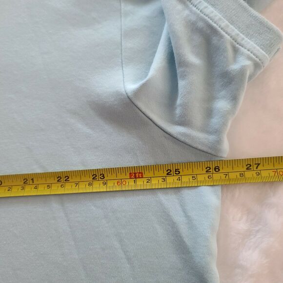 Tommy Hilfiger Polo Shirt Light Blue Custom Fit Men’s Size XXL Embroidered Logo - Picture 4 of 9